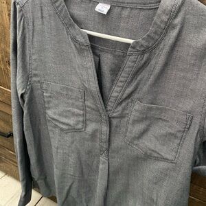 Old Navy Herringbone Pattern Shirt